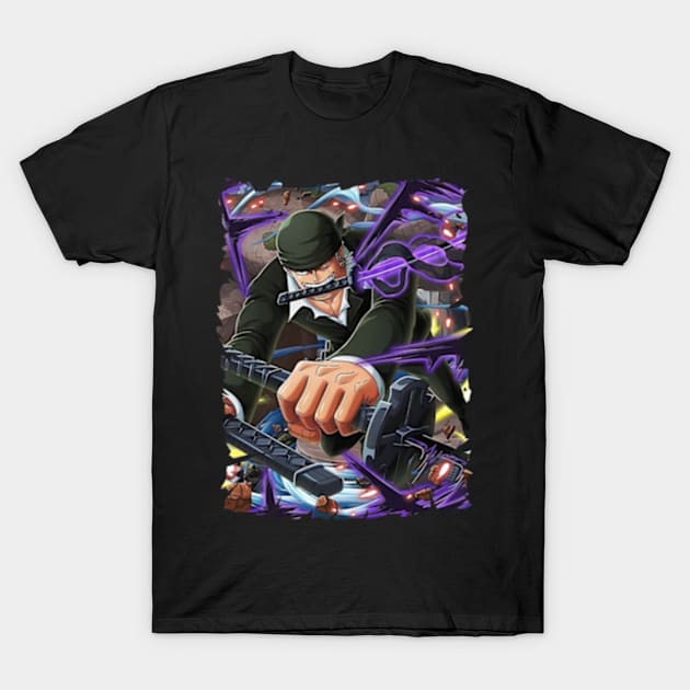 ZORO SAMURAI ANIME T-Shirt by graficklisensick666